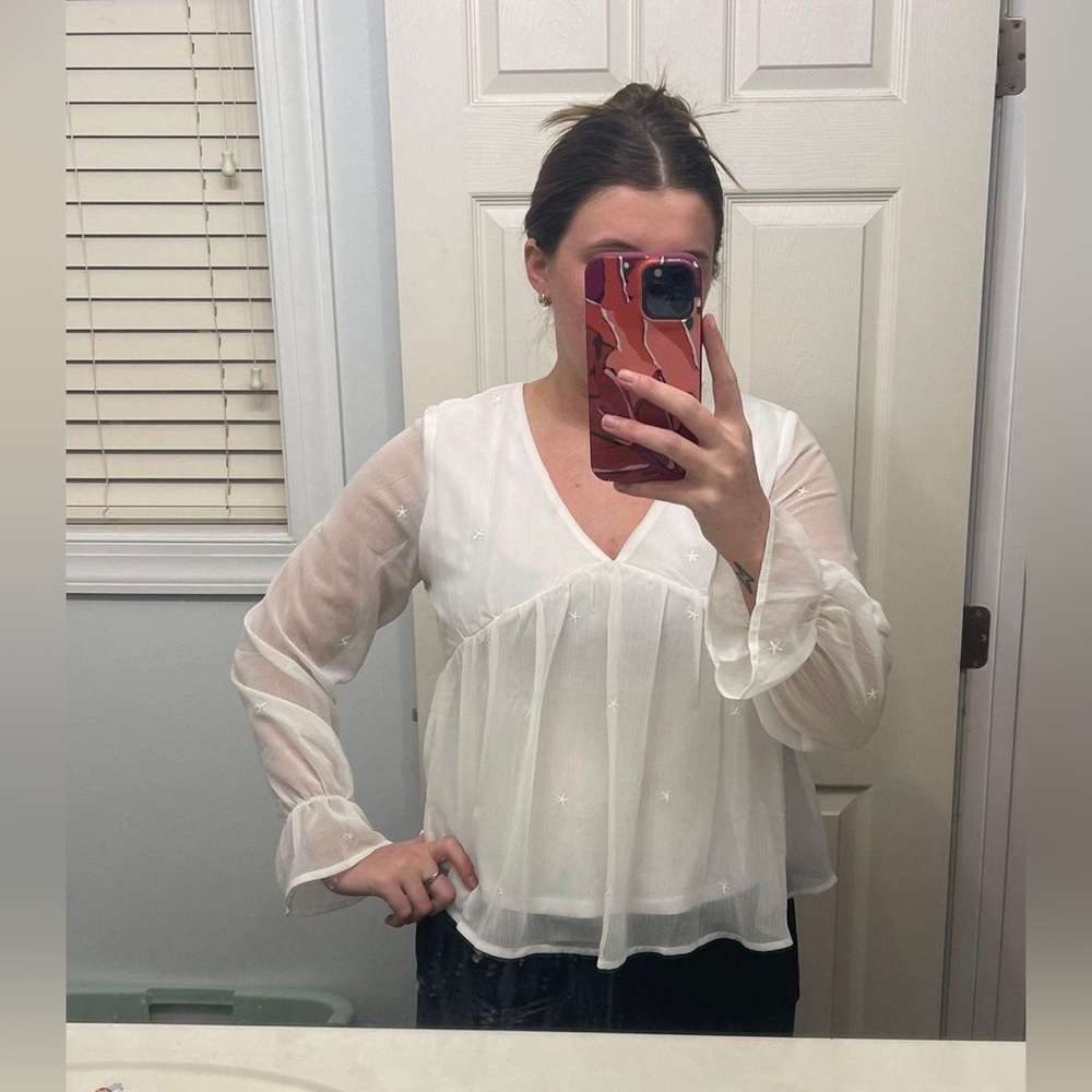 Peach Love Blouse